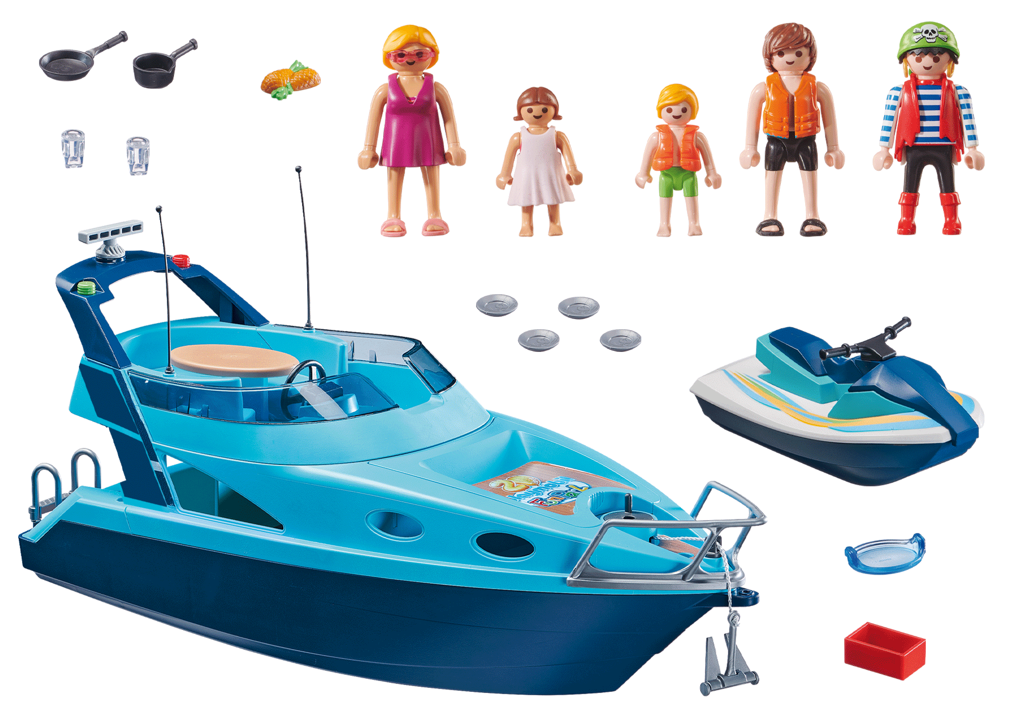 PLAYMOBIL-FunPark Yacht - 70630 | PLAYMOBIL®